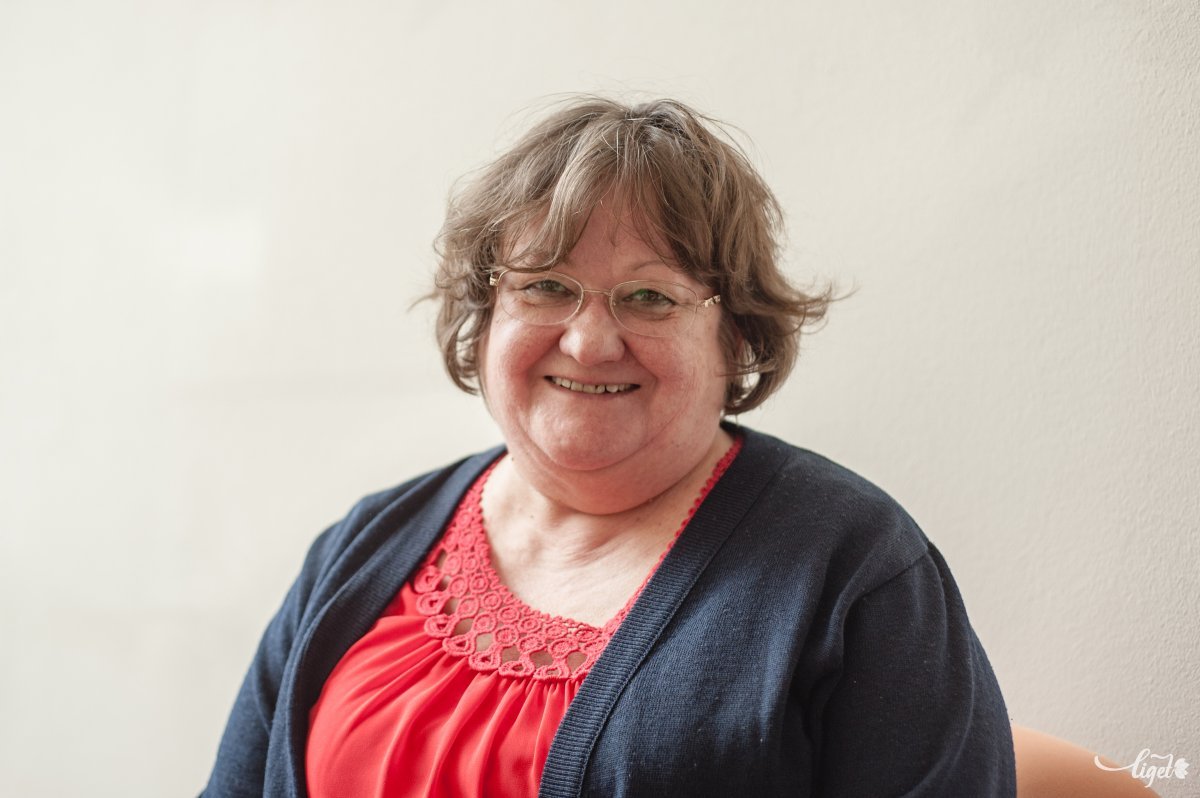 Kopacz Katalin: számomra a könyvtári munka hivatás volt •  Fotó: Gecse Noémi