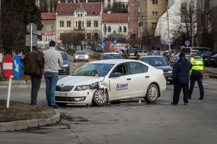 Nem adott elsőbbséget, összeütköztek