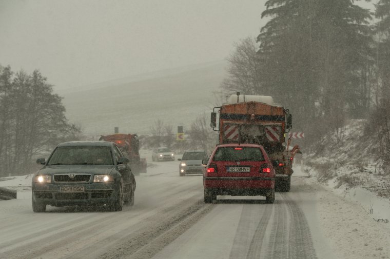 Úgy tűnik, Székelyföld nagy része most kimarad ebből a hóviharból