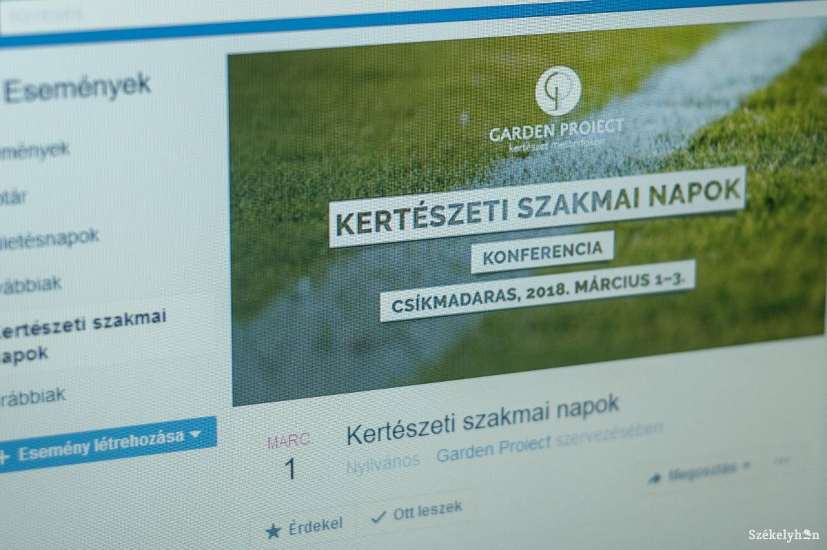 Facebook-eseménnyel is népszerűsítik a madarasi rendezvényt •  Fotó: Gecse Noémi