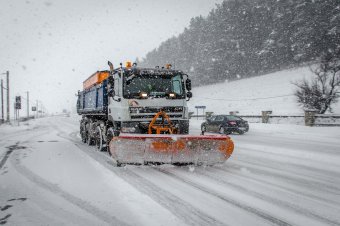 Ismét be kellett vetni a hókotrókat