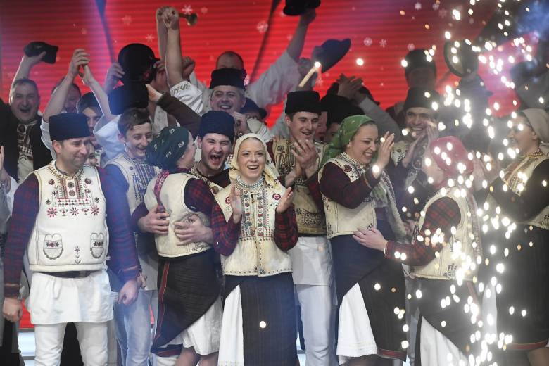 A győzelem pillanata. Sosem felejtik el a résztvevők •  Fotó: Kovács Tamás/MTI
