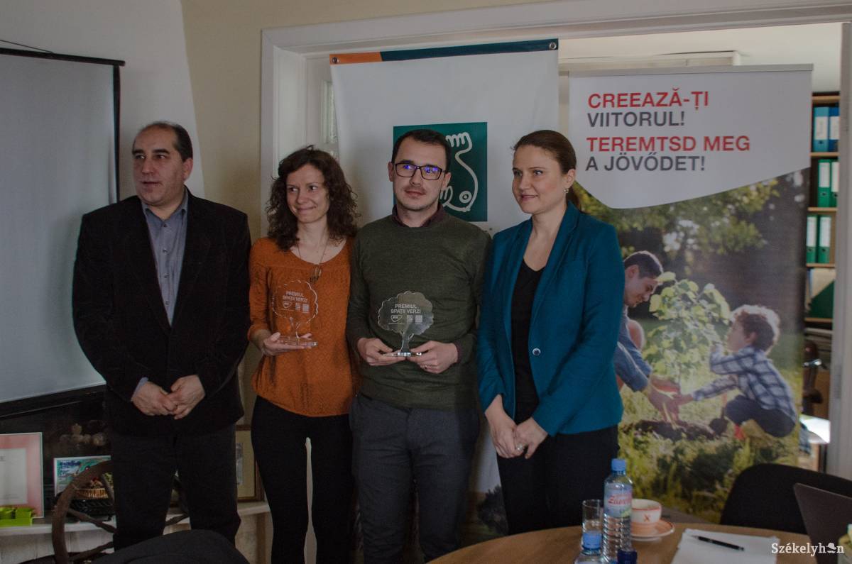 Zöldövezet-díj járt a tavalyi év legsikeresebb környezetvédelmi projektjeiért •  Fotó: Gecse Noémi