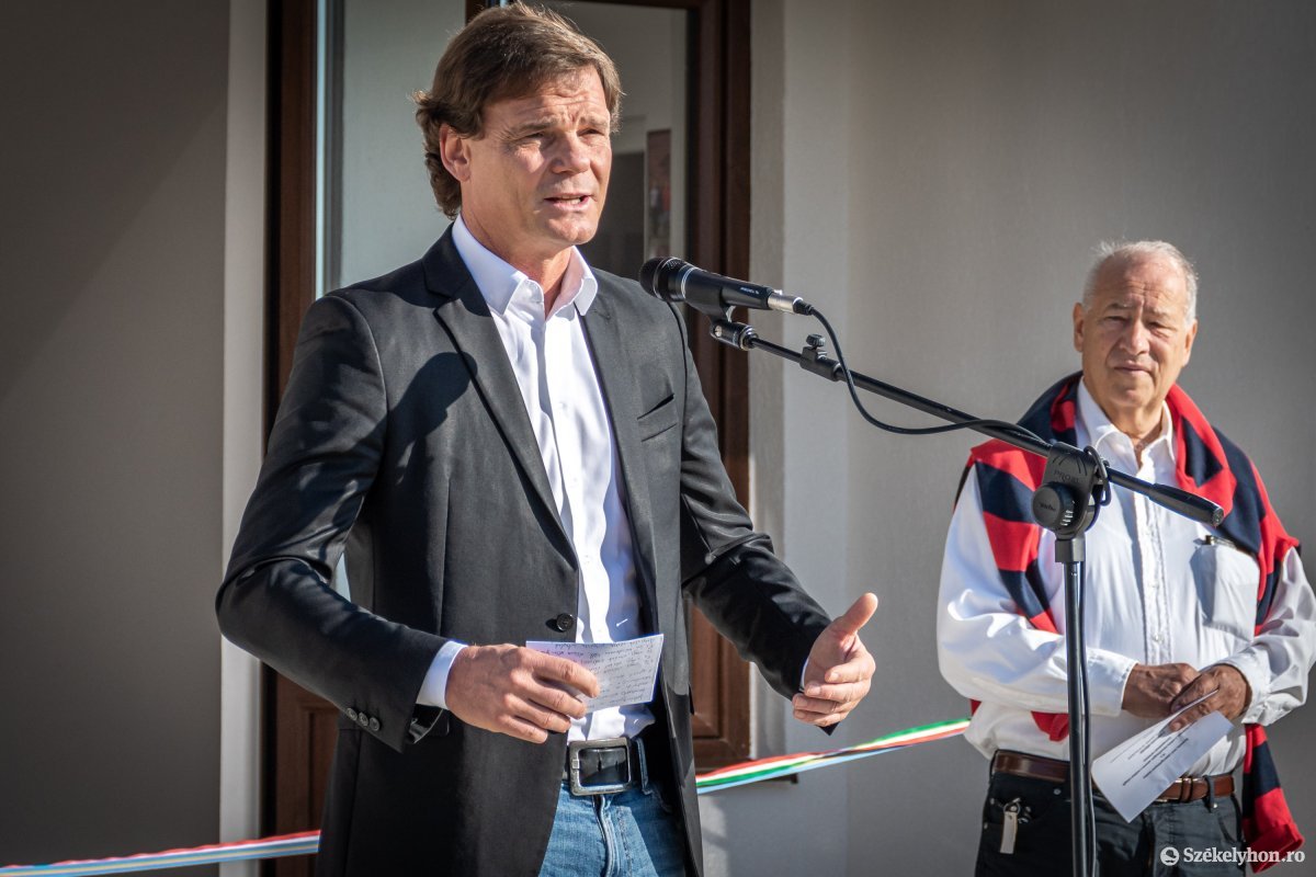 Bánki Erik, az MLSZ elnökségi tagja •  Fotó: Pinti Attila