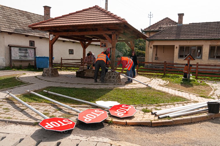 Két utcát aszfaltoztak le Csíkszentsimonban