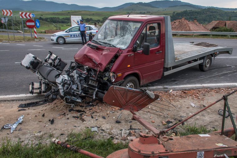 Súlyos motorbaleset Csíkszentkirályon