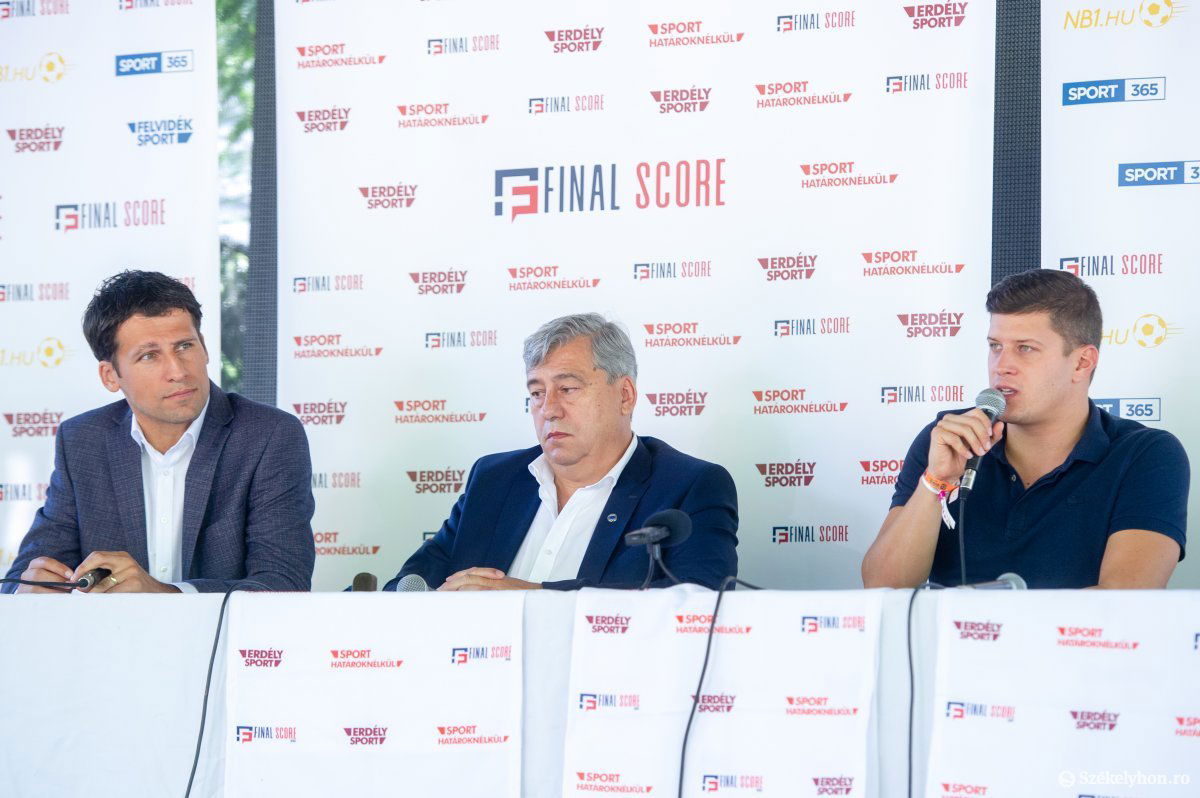 Mocsai Tamás, Mocsai Lajos és Gyurta Dániel •  Fotó: Beliczay László