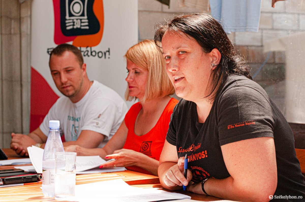 A szervezők változatos programokat ígérnek. Fancsali Barna, Sándor Krisztina és Popa Ilona •  Fotó: Gábos Albin