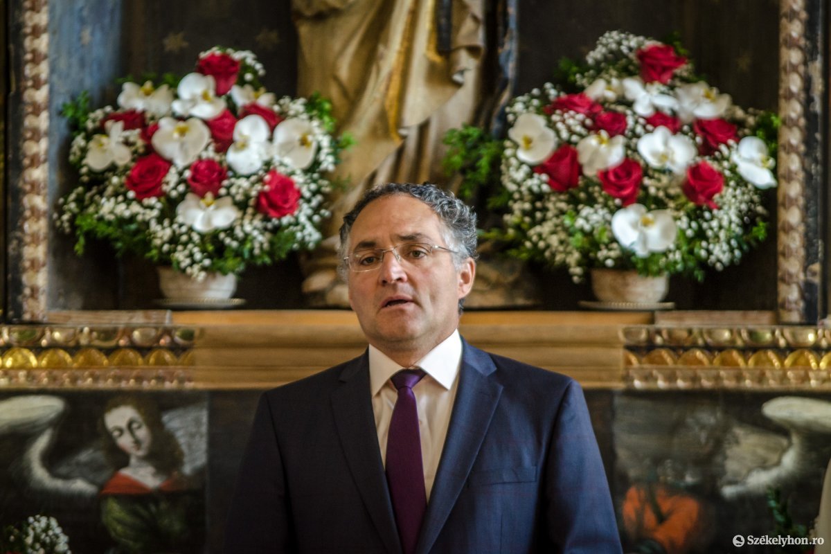 Ráduly Róbert Kálmán, Csíkszereda polgármestere. Mikor lesz előrelépés a perében? •  Fotó: Pinti Attila