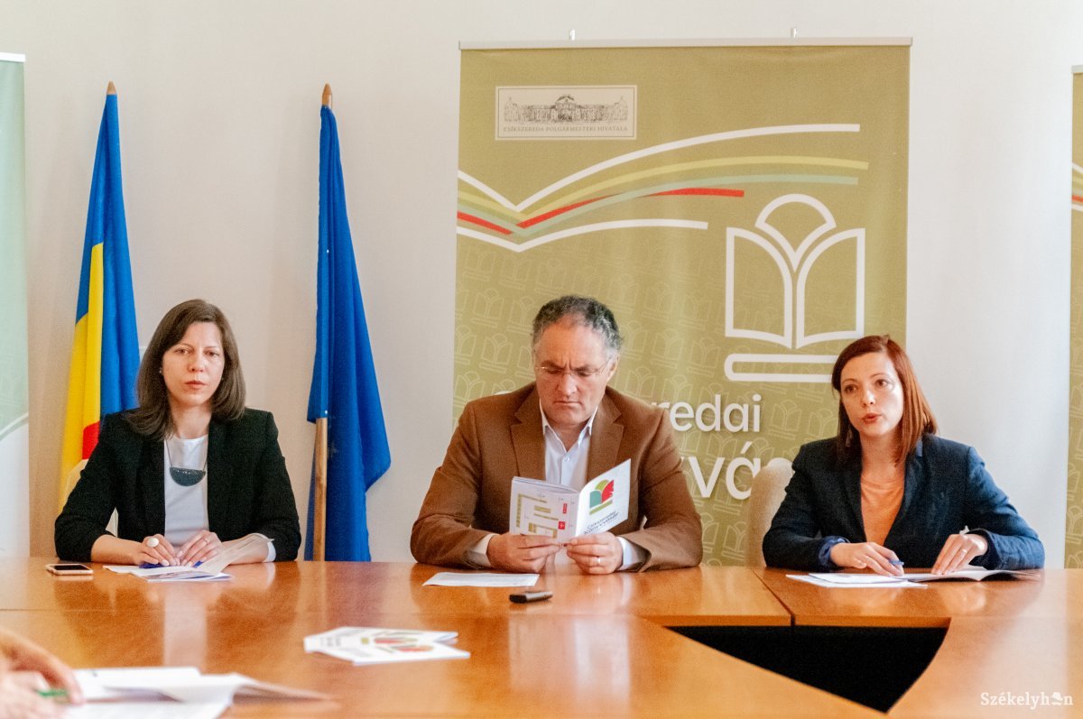 Ismertették a könyvvásárról szóló tudnivalókat a szervezők •  Fotó: Gábos Albin