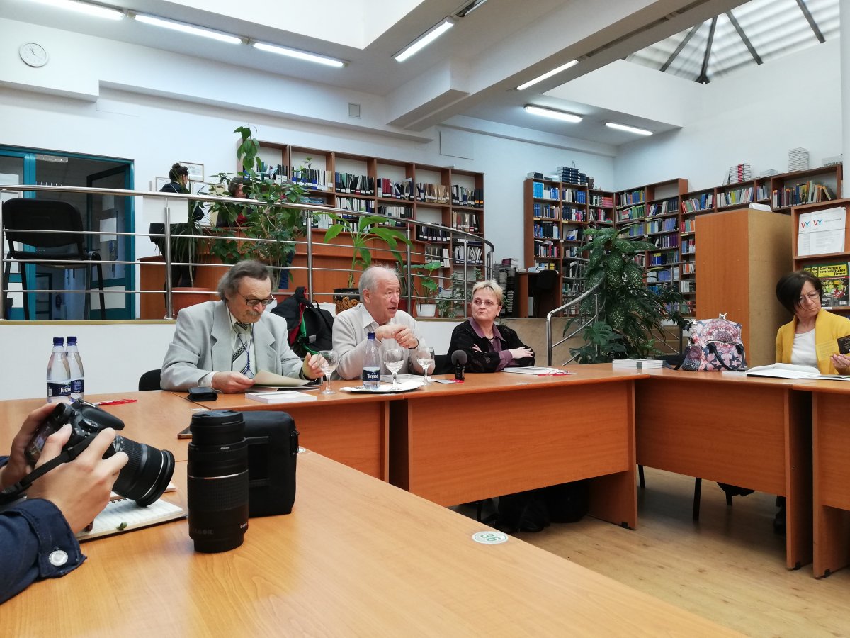 Bíró Zoltán, Edvi Péter és Bakó Rozália Klára •  Fotó: Barabás Hajnal