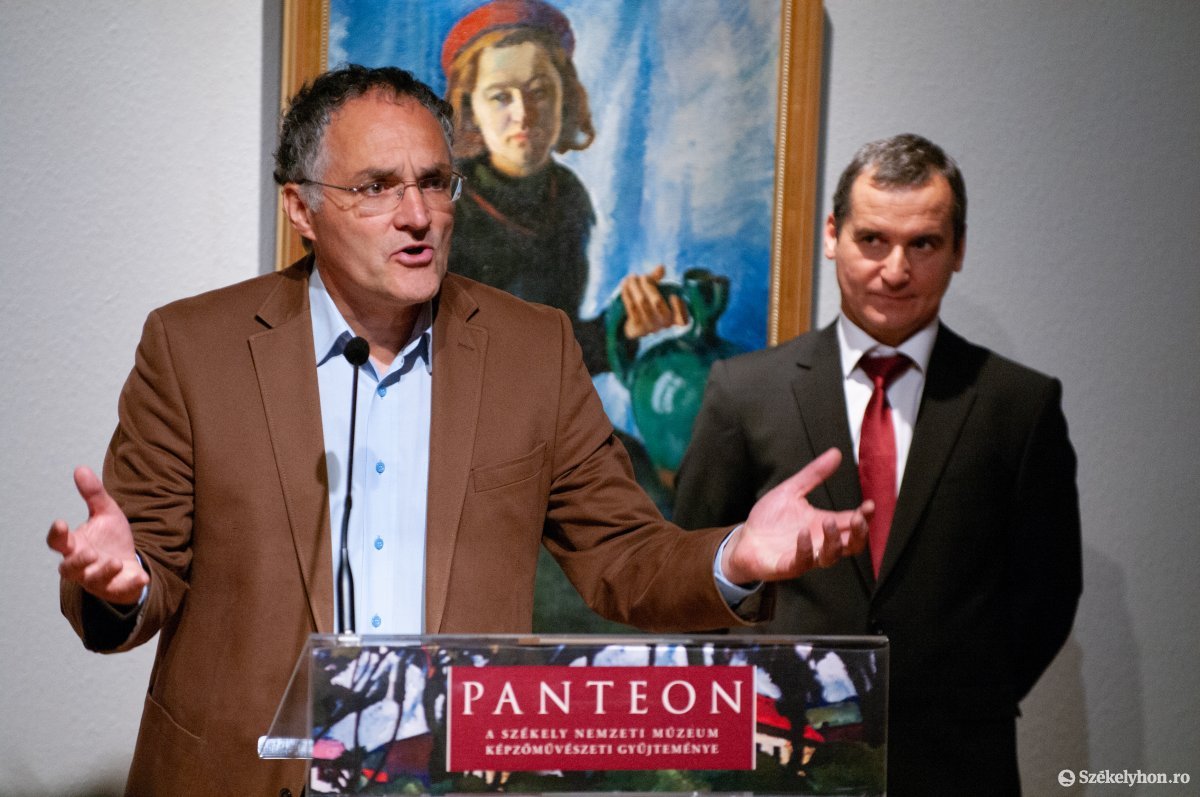 Ráduly Róbert impulzív. Ha kell, titkosszolgátis lefülel. Fizikai értelemben is •  Fotó: Gábos Albin
