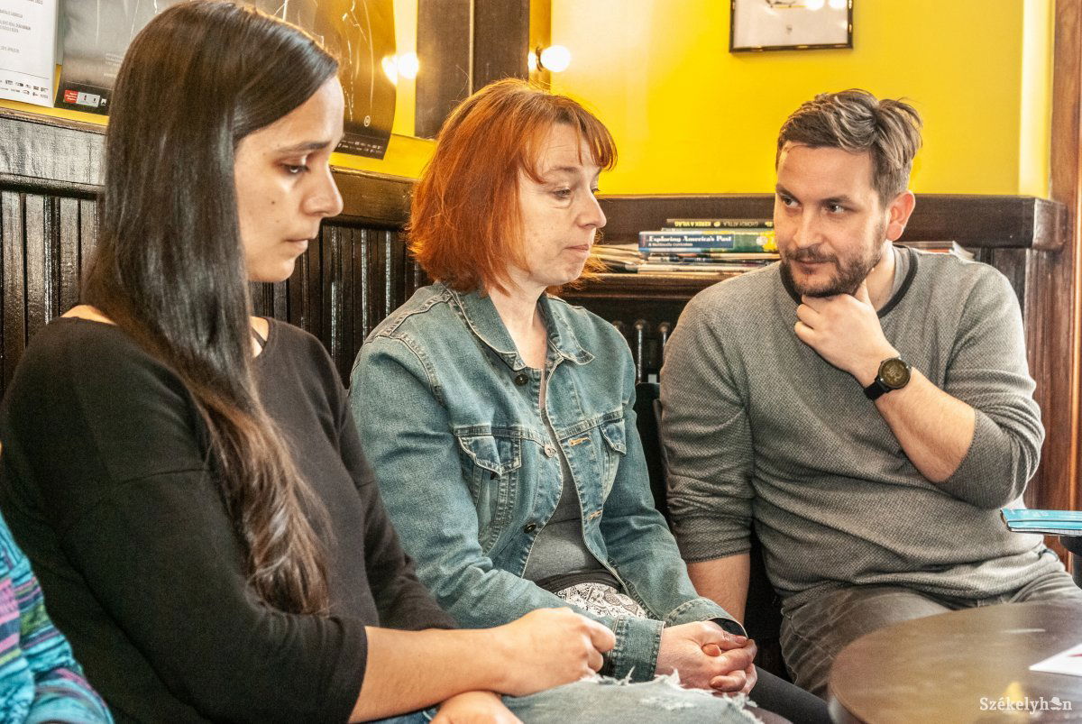 Kányádi Szilárd, Bartalis Gabriella, Biró Réka •  Fotó: Gábos Albin