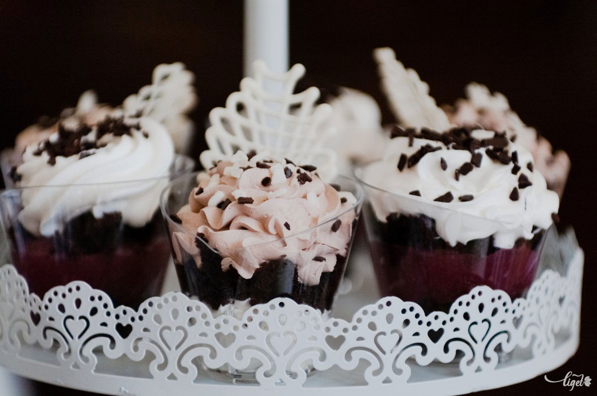 Muffinból is készülhet az est fénypontja •  Fotó: Gábos Albin
