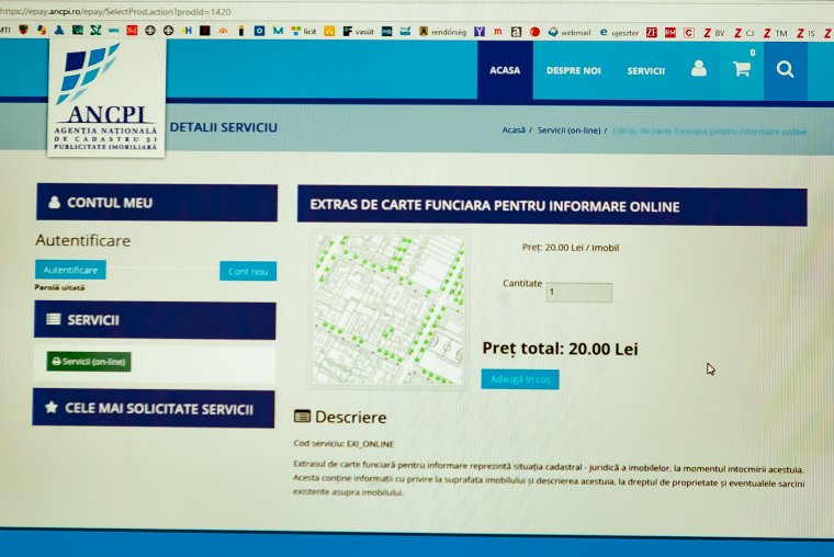 Év eleje óta több mint 1,3 millió dokumentumot állított ki online a kataszteri hivatal