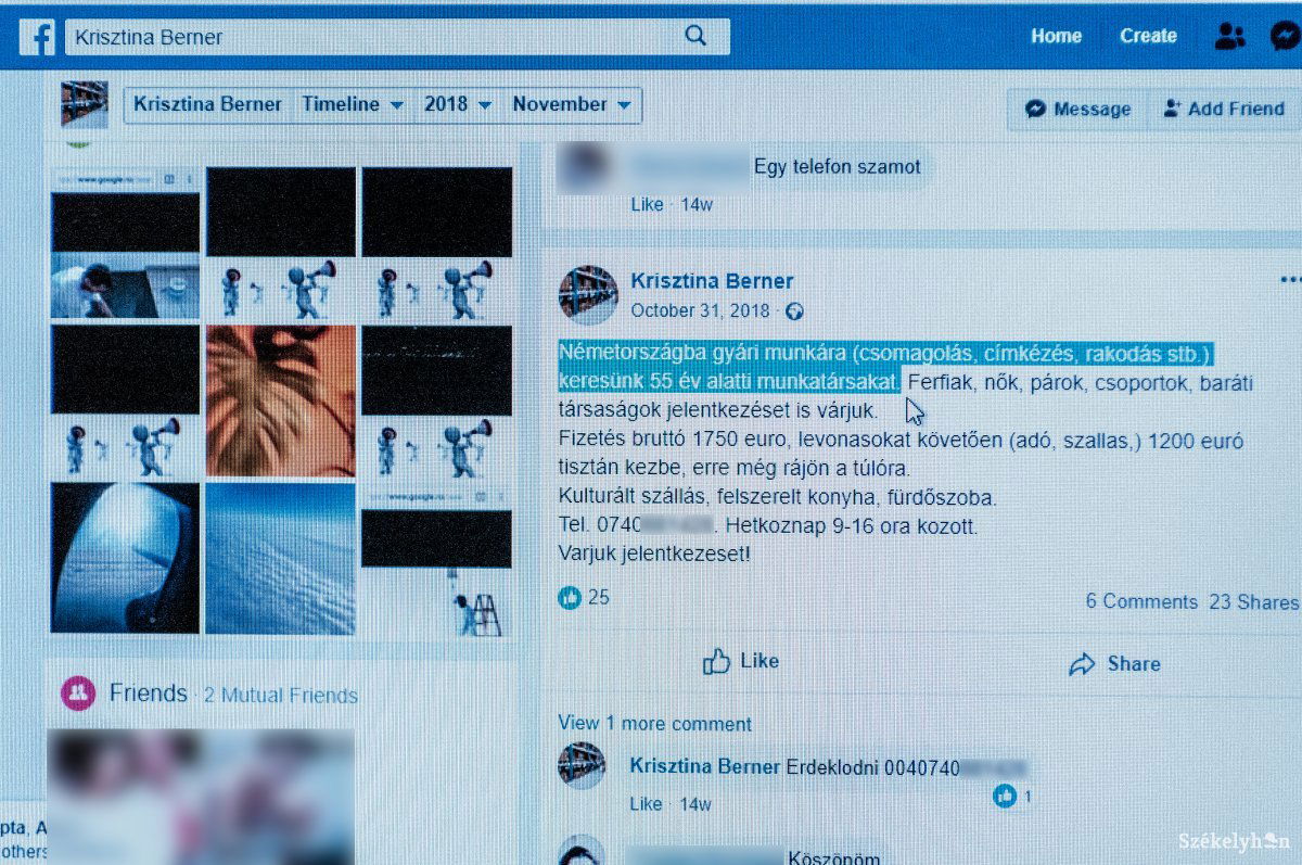 Elővigyázatosan kell kezelni az interneten meghirdetett külföldi állásajánlatokat •  Fotó: Gábos Albin
