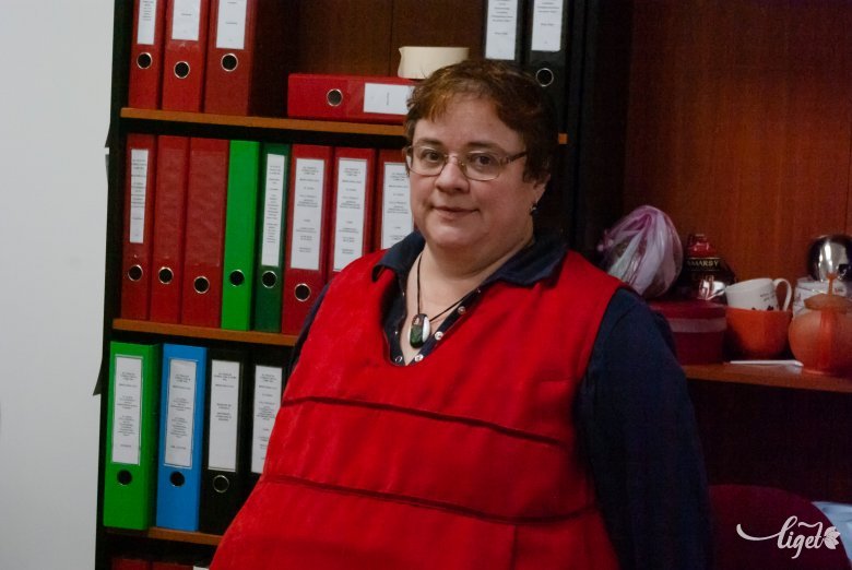 Geréd Ildikó, a Barátság kuckó ötletgazdáinak egyike •  Fotó: Gábos Albin