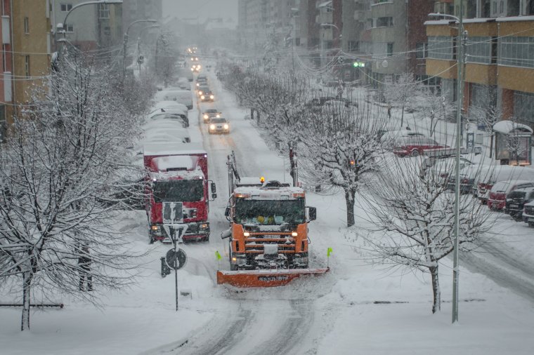 Ez lesz a hóeltakarítás menetrendje Csíkszeredában