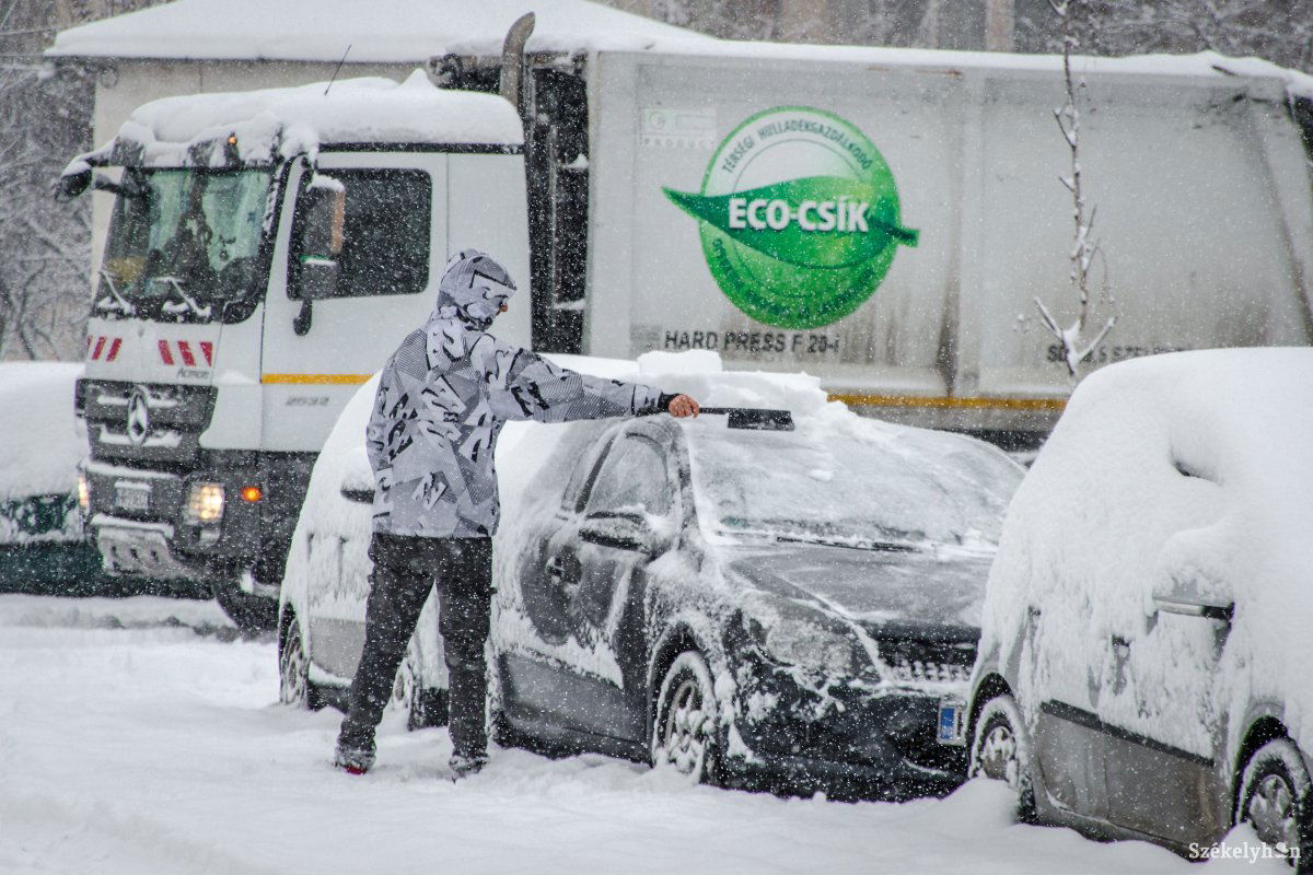 Mostmár tényleg közeleg a tél. Napokon belül itt lesz. Archív •  Fotó: Pinti Attila