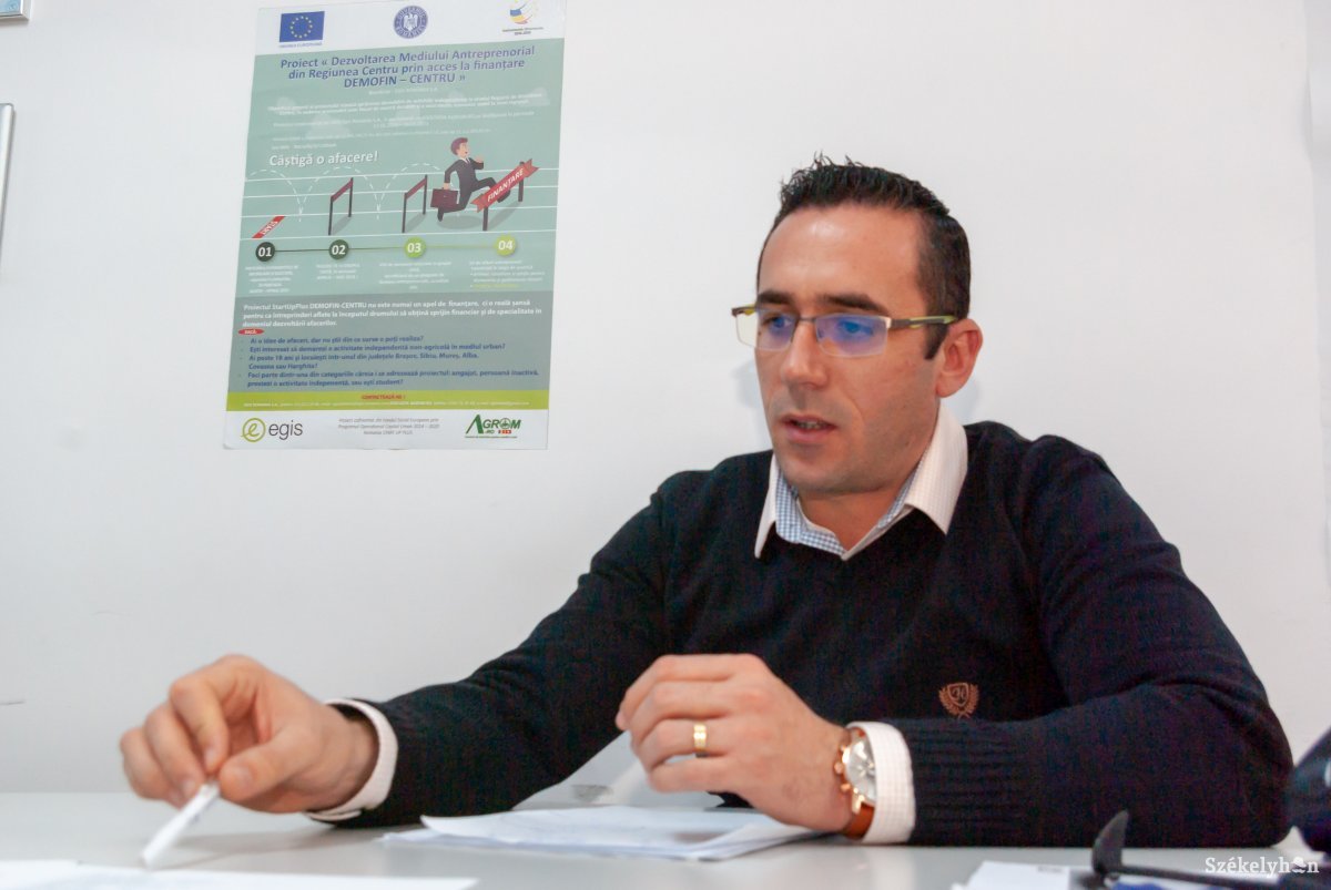 Gászpor István, a Develo Group (DG) Consulting Kft. ügyvezetője •  Fotó: Gábos Albin