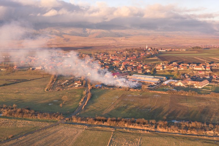 Háromszázezer lejes kár keletkezett a csatószegi tűzvészben