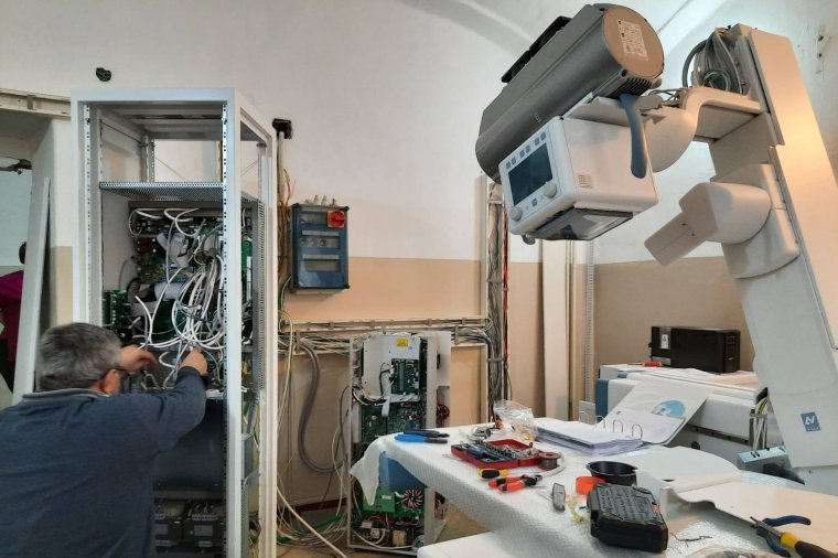 Új röntgenkészülékkel gazdagodott a csíksomlyói tüdőgyógyászati osztály