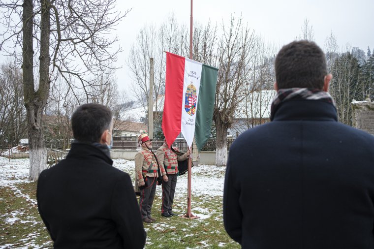 A Székely Hadosztályra emlékeztek a csíksomlyói Fodor-ház udvarán