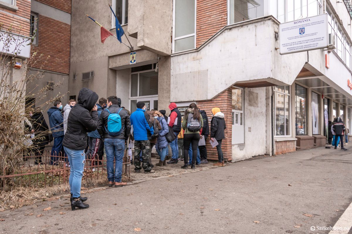 A kormányrendelet véget vethet a sorban állásnak, ha valóban elkészül az internetes alkalmazás •  Fotó: Pinti Attila
