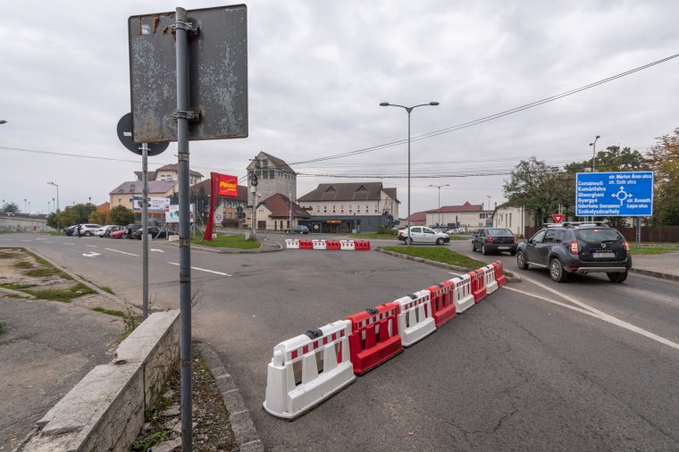 Egyirányúsították a csíkszeredai Villanytelep utcát