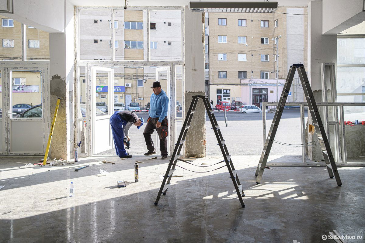 A megújult piaccsarnok jobb körülményeket biztosít, mint korábban