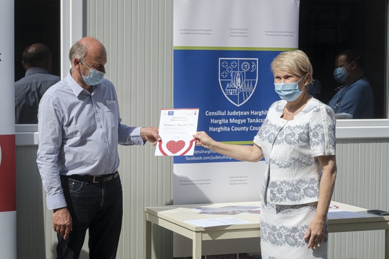 Újabb életmentő berendezést kapott a csíkszeredai kórház