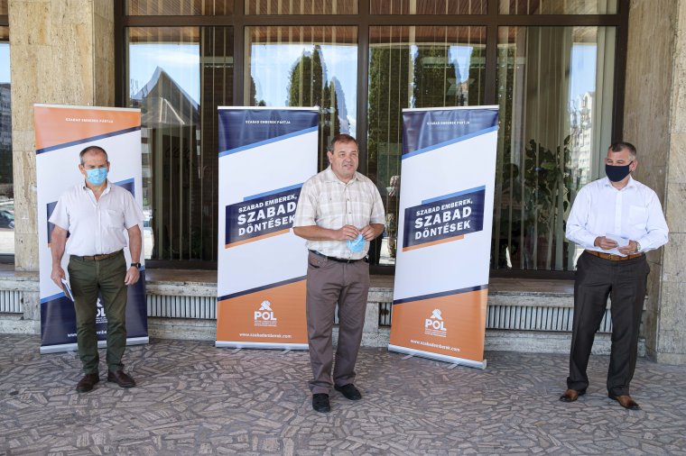 Csíkszeredában mutatta be megyei tanácselnök-jelöltjét a Szabad Emberek Pártja