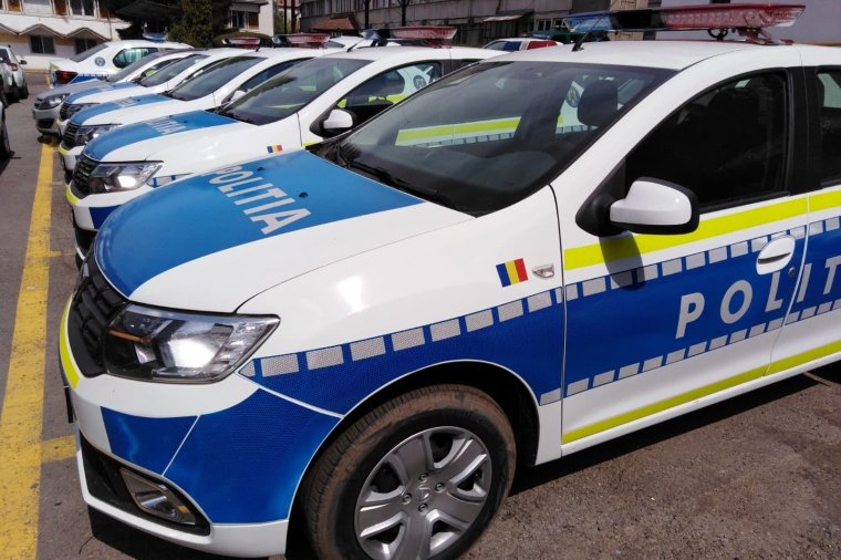 Huszonegy új autót kapott a Hargita megyei rendőrség