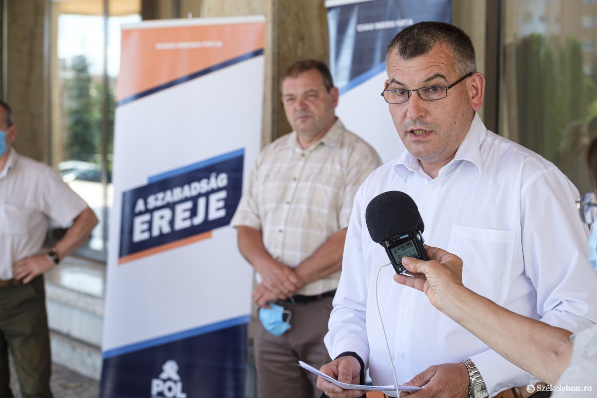 Gálfi Árpád jelenlegi székelyudvarhelyi polgármester •  Fotó: Veres Nándor