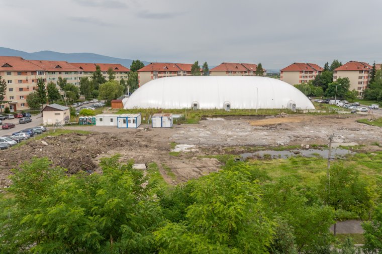 Elkezdődött az új csíkszeredai bölcsőde-napközi építése