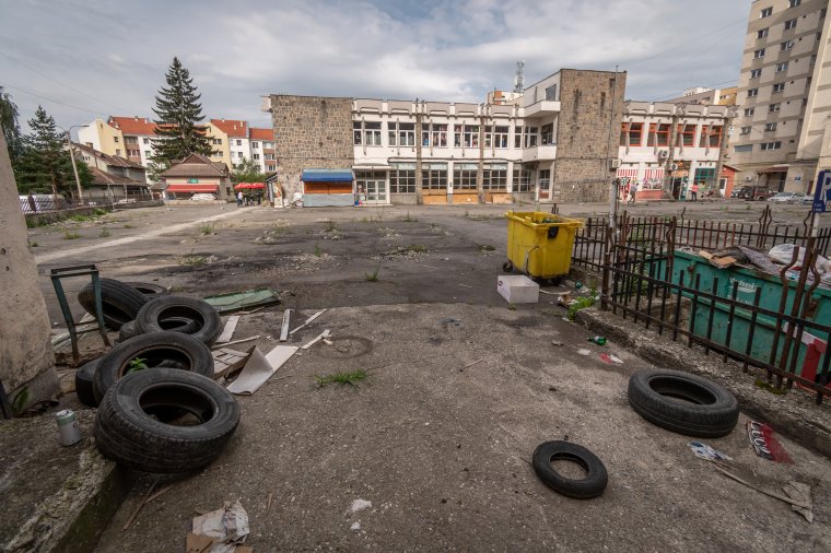 Még nem ismert a kiürített csíkszeredai piactér további rendeltetése