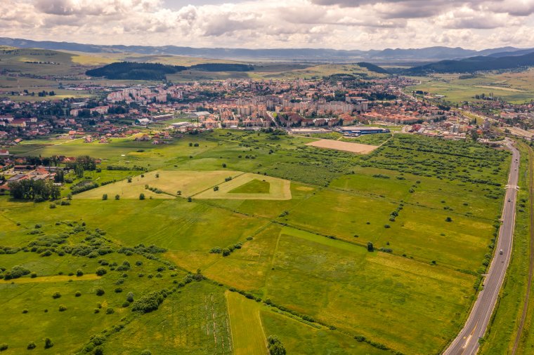 Többszáz hektár terület kataszteri felmérését végezték el Csíkszeredában