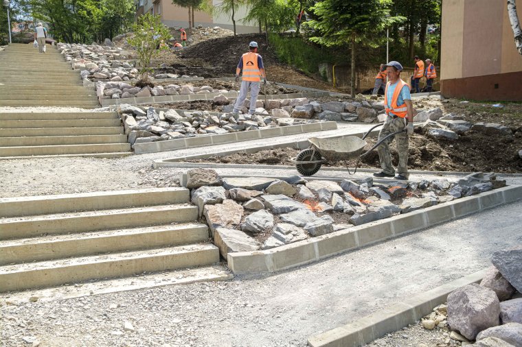 Hamarosan elnyeri a végső arculatát a csíkszeredai Kalász lakótelep