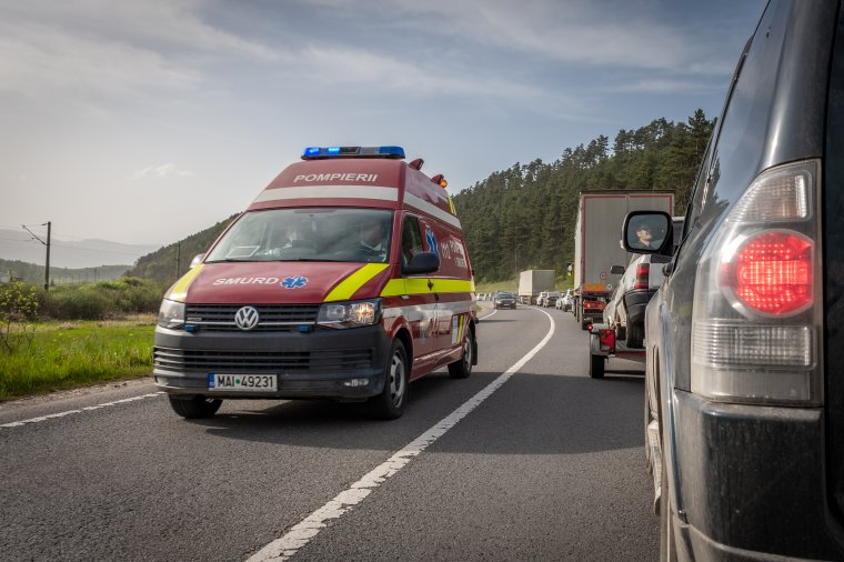 Két autó és két motorbicikli ütközött Nyárádtőnél