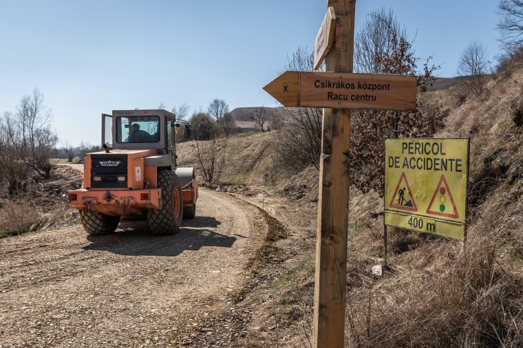 Minden községi utat leaszfaltoznak Csíkrákoson
