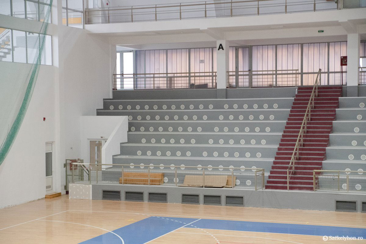 Az Erőss Zsolt Aréna javítási munkálatait március elején fejezték be &bullet;  Fotó: Gábos Albin