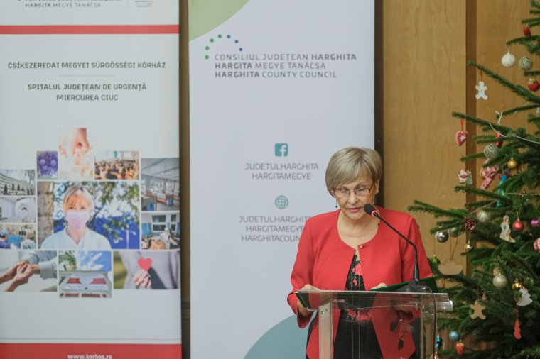Egészségügyi évértékelés és díjazás Csíkszeredában