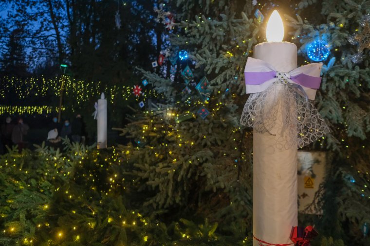 A remény gyertyája is fellobbant Csíkszeredában