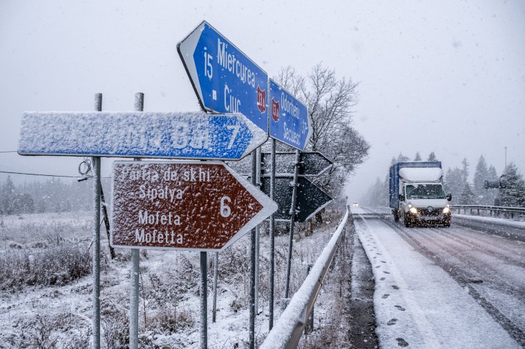 Szerda estig kitart a havazás Székelyföldön is