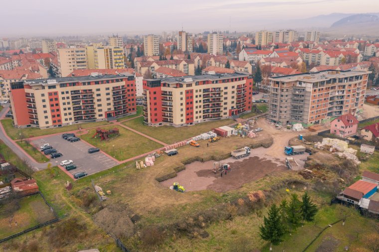 Kezdődik a negyedik Fortuna-tömbház építése Csíkszeredában