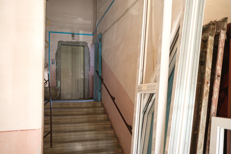 Lift nélkül a nyolcadikra Csíkszeredában