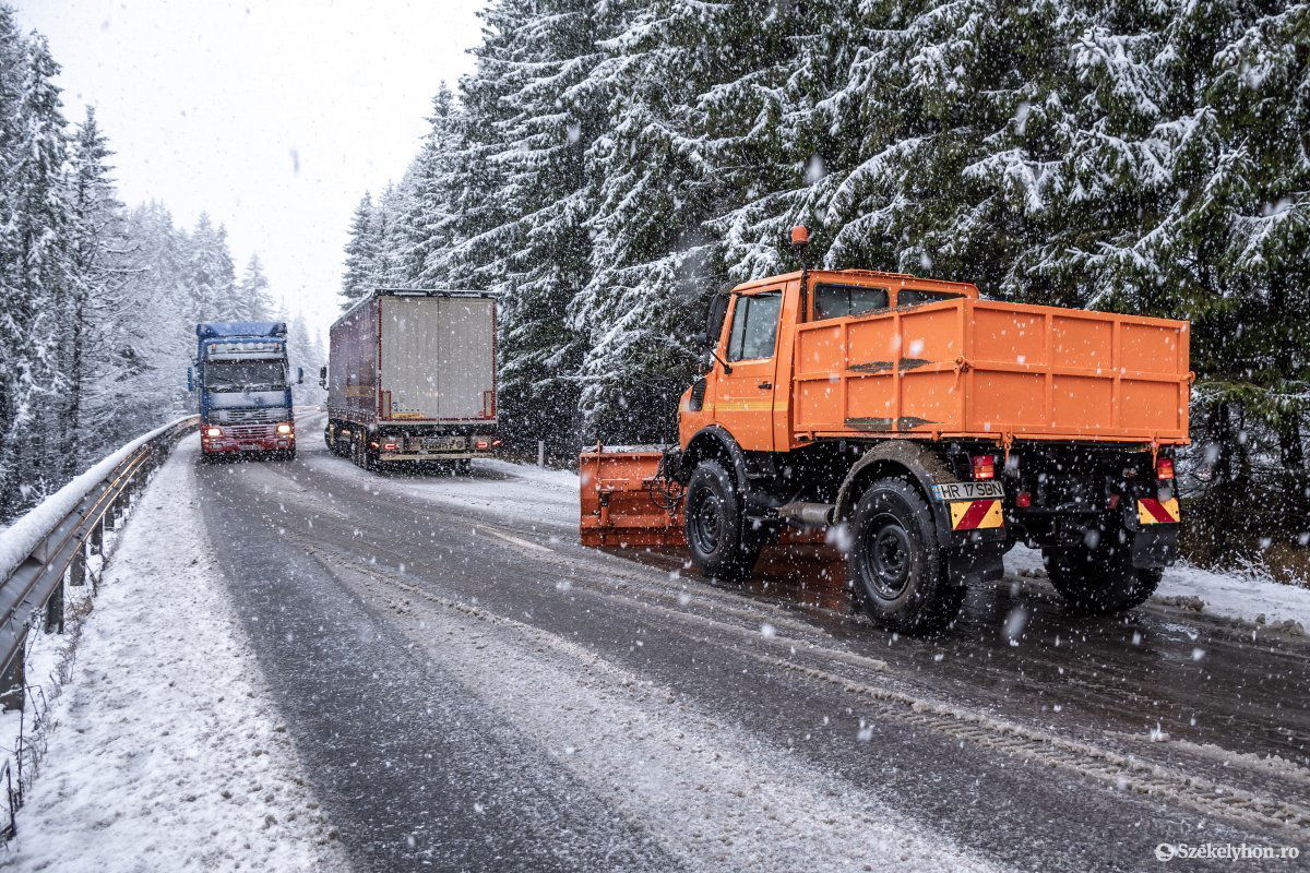 Az előrejelzések szerint sok helyen havazás várható • Fotó: Pinti Attila