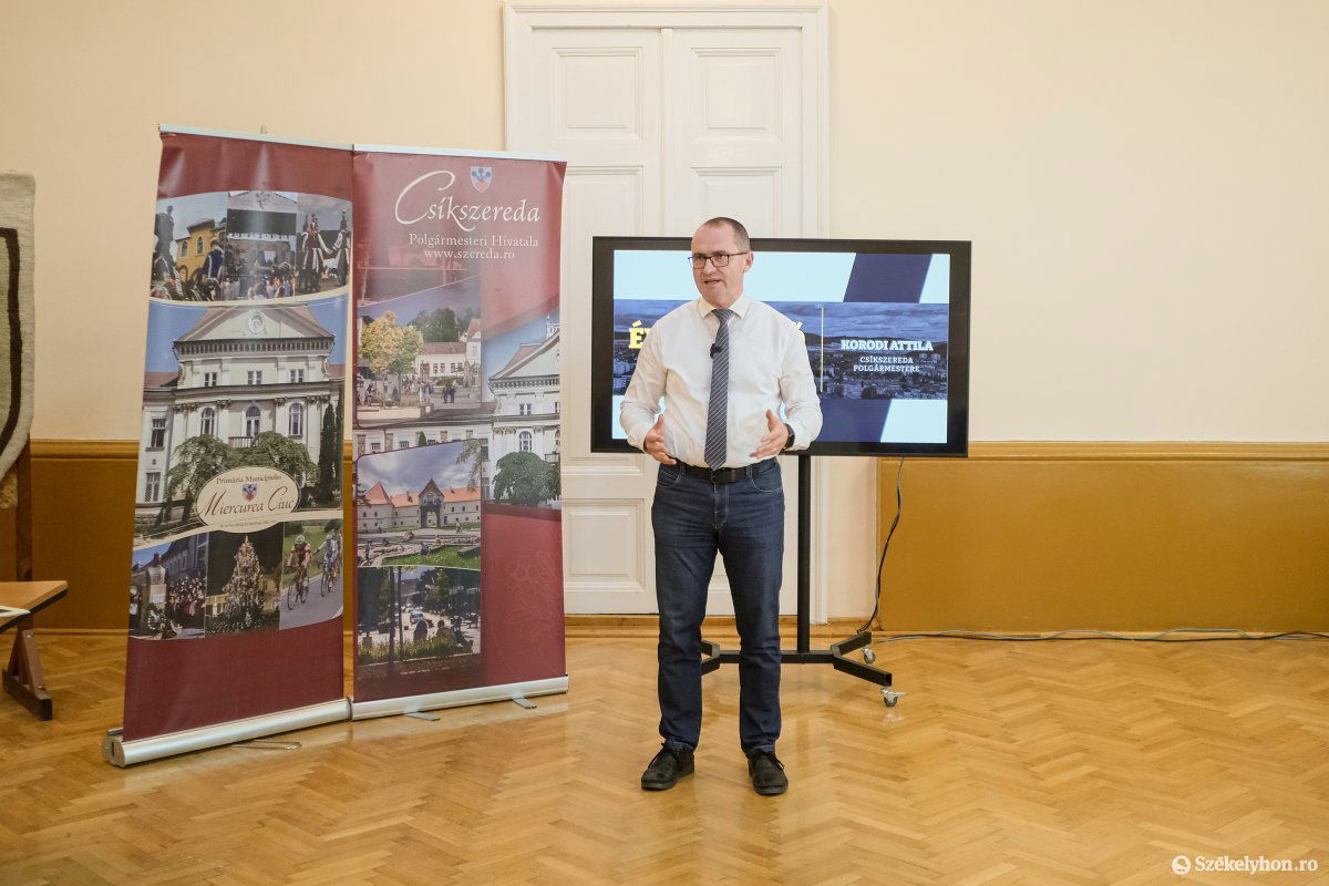 A polgármester összefoglalta mandátuma első évét &bullet;  Fotó: Veres Nándor