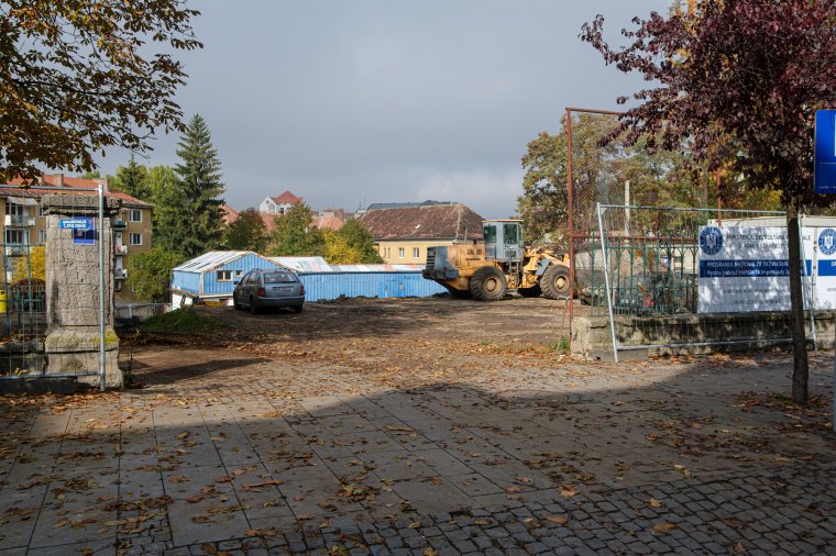 Csíkszereda múltjáról mesél az építkezési terület