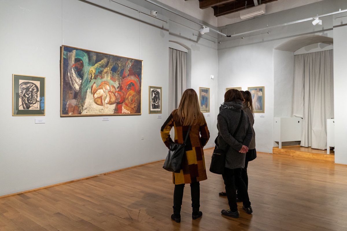 Márton Árpád műveinek üzenete van: egy korról, a hitről, a hozzáállásról •  Fotó: Gegő Imre/Csíki Székely Múzeum
